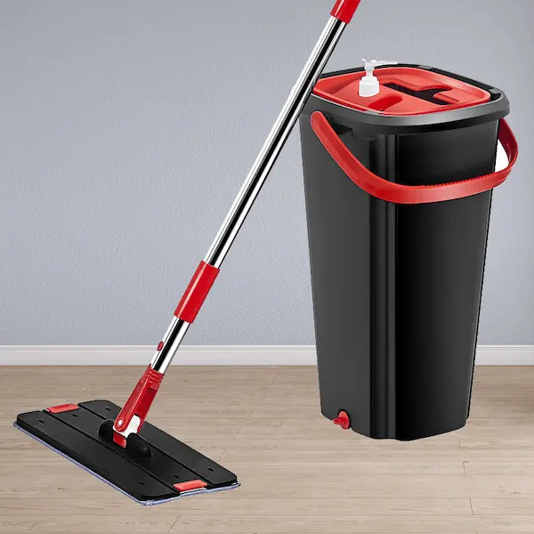 Flat Mop With Bucket